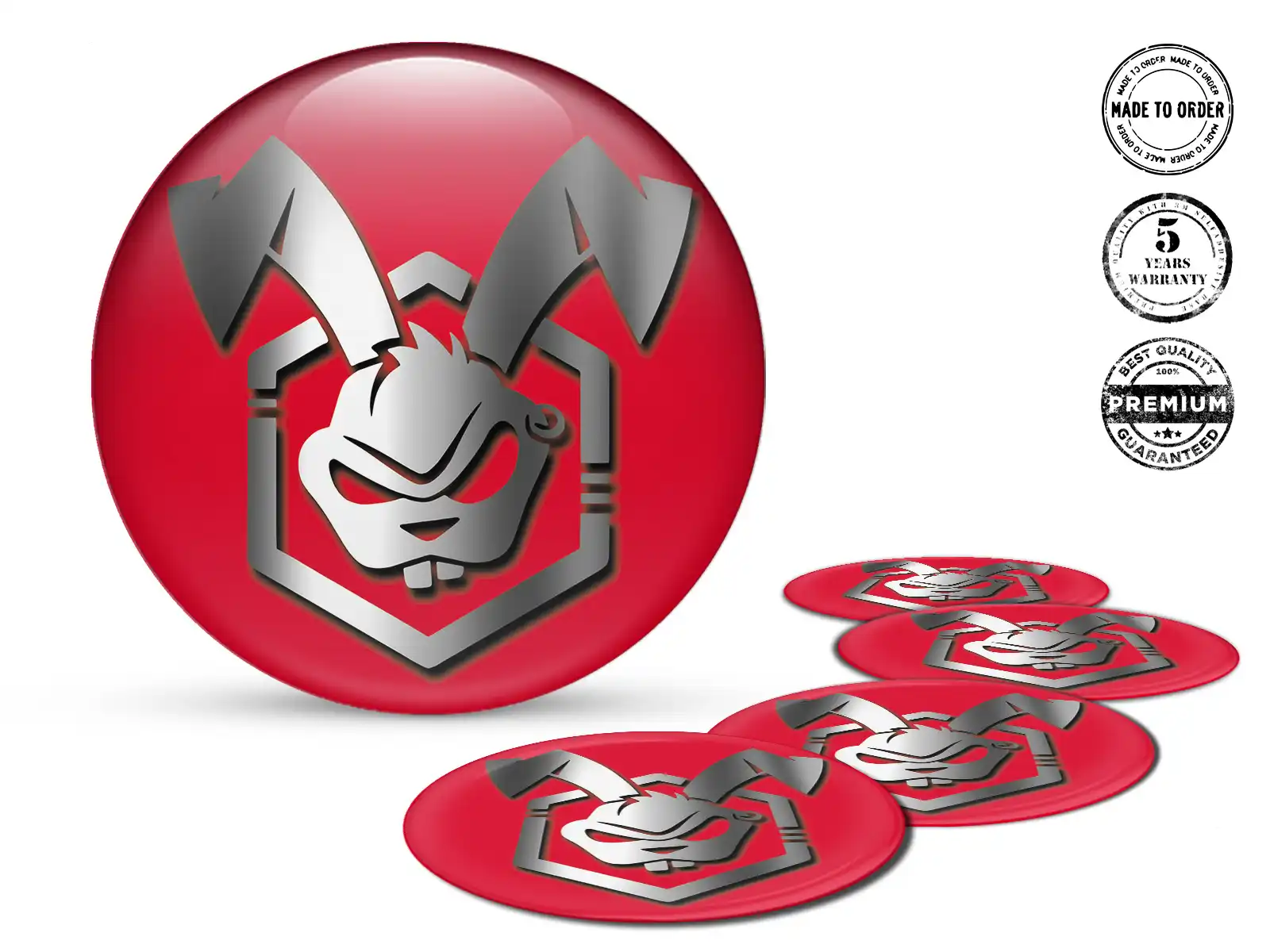 Pegatinas Silicona Glossy Vector Galáctico